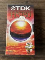 TDK HS180 VHS-Videokassette 3h – Originalverpackt / OVP 