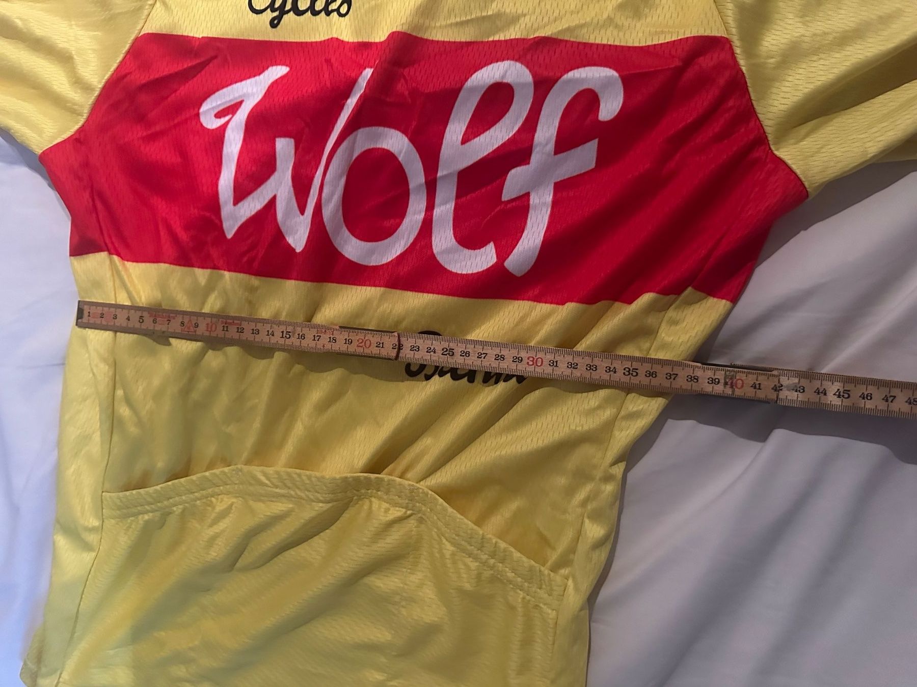 Canottiere & Pantaloni: Retro Radtrikot Cycles Wolf Bienne Grösse M – Usato da Bussnang venduto da Tatzfatz 4