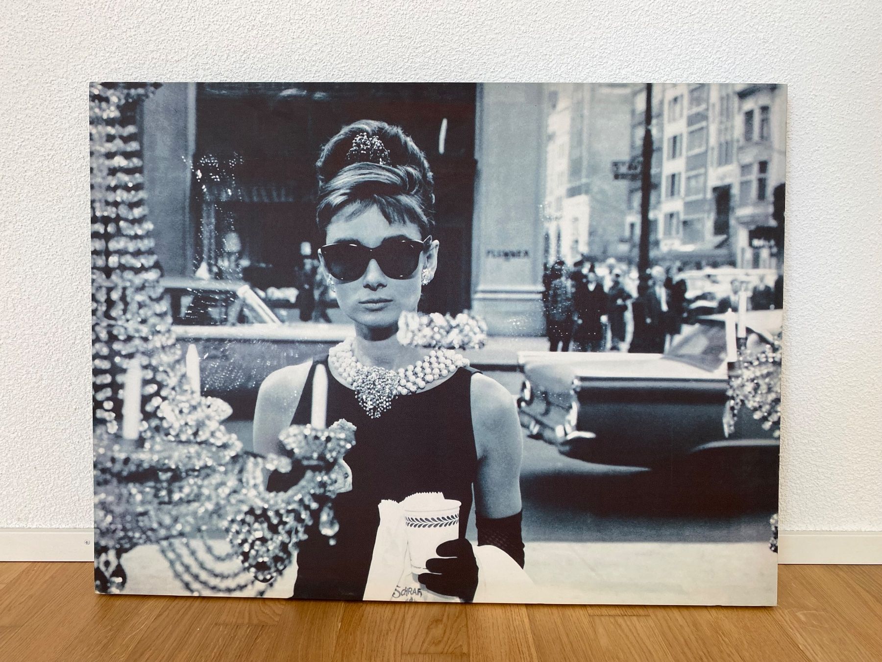 Poster & Bilder: Leinwandbild 60x80cm schwarz- weis – Gebraucht aus Schmerikon von fra_y6pb