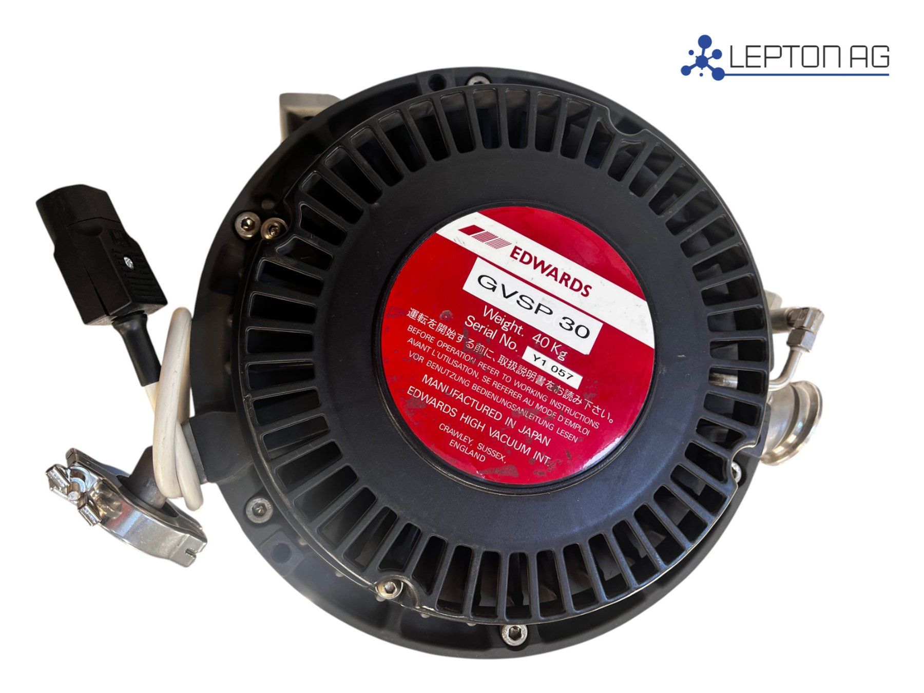 Accessori da laboratorio: Edwards BOC GVSP30 Vacuum Scroll Pump – Usato da Niederdorf venduto da LeptonAG_Labor 3