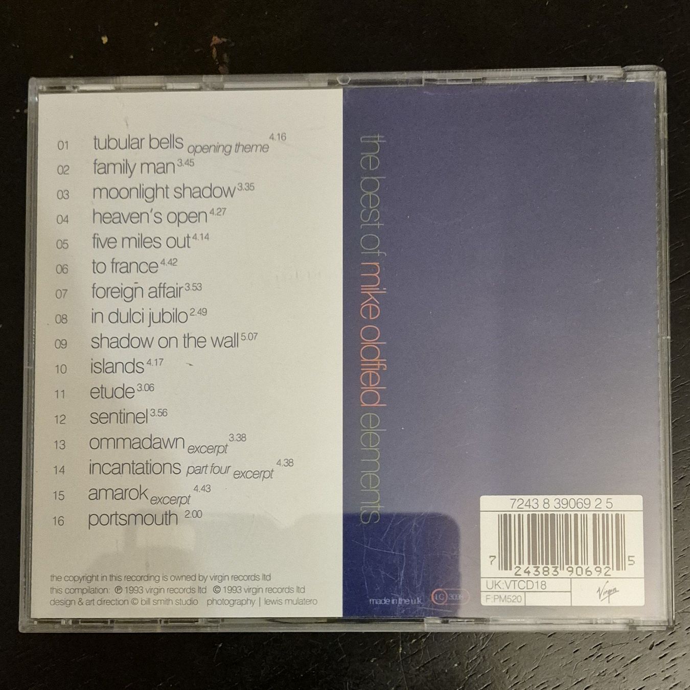 CDs: Mike Oldfield - Elements – Gebraucht aus Chur von Schaf_60 1