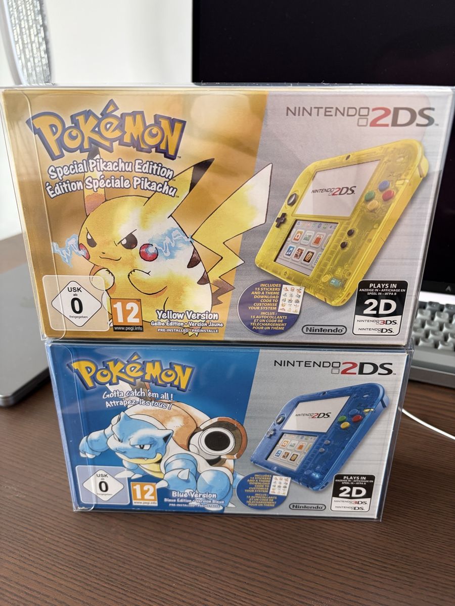 Nintendo Console: 2x Nintendo 2DS Limited Pokemon Edition – Usato da Kloten venduto da Friendly_Collector