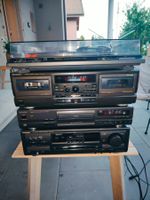 Technics Stereoanlage Plattenspieler Kassettendeck CD Player