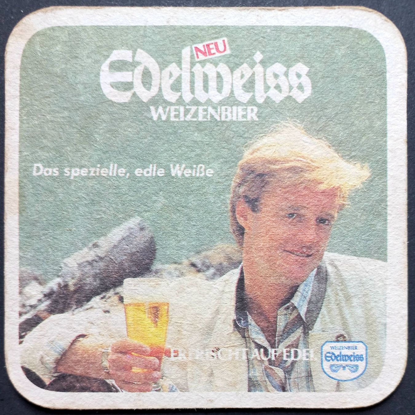 Untersetzer: Bierdeckel - Edelweiss - D – Gebraucht aus Niederuzwil von lubimaja 1