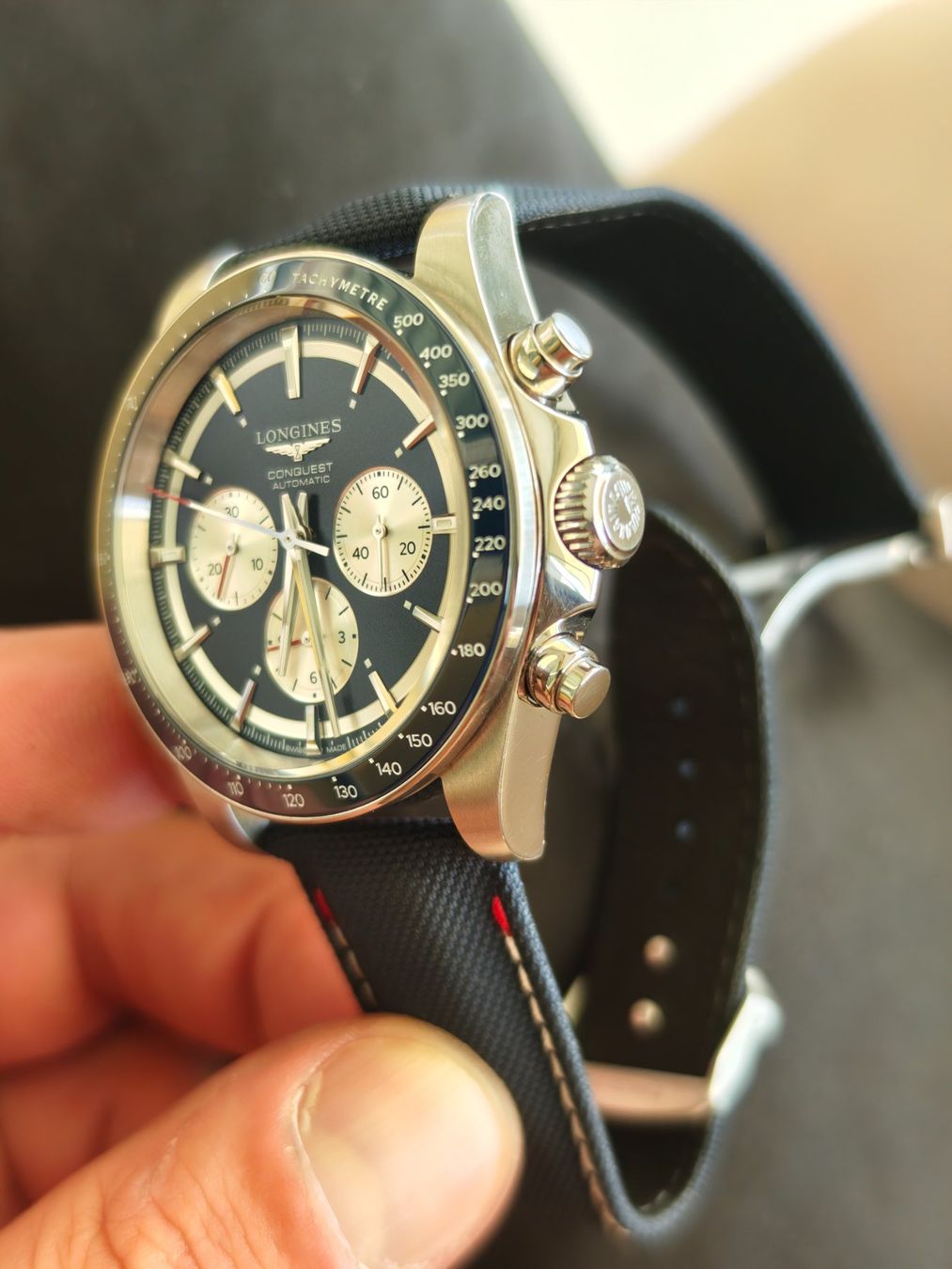 Longines Orologi: Longines Conquest Marco Odermatt Limited Edition – Usato da St. Gallen venduto da Deki35 4