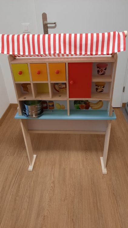 Small Foot Pferdepflegeset Mit Tasche - Holzspielzeug Für Kleine Pferdefans Ab 3 Jahren