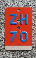 Velo - Nummer  ZH 70