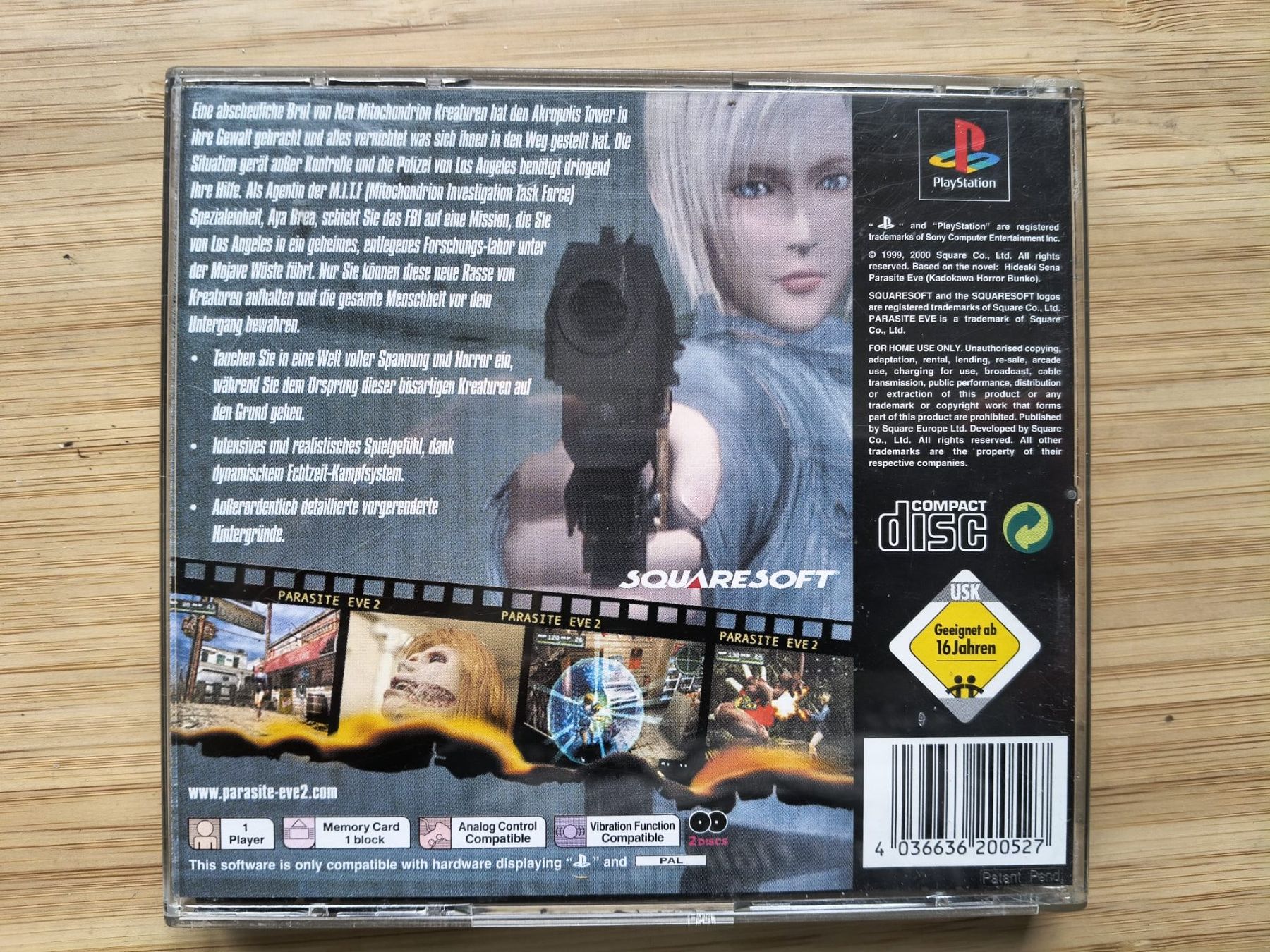 Giochi: Parasite Eve II (PS 1) – Usato da Riedholz venduto da ste_96cd 1