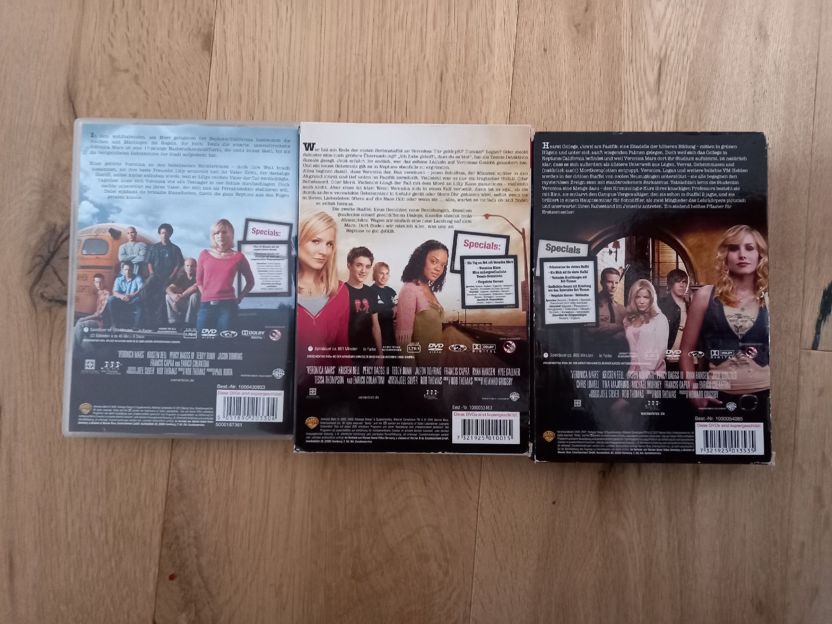 Tutti i DVDs: Veronica Mars, Staffel 1-3 – Usato da Aarburg venduto da chregi79 1