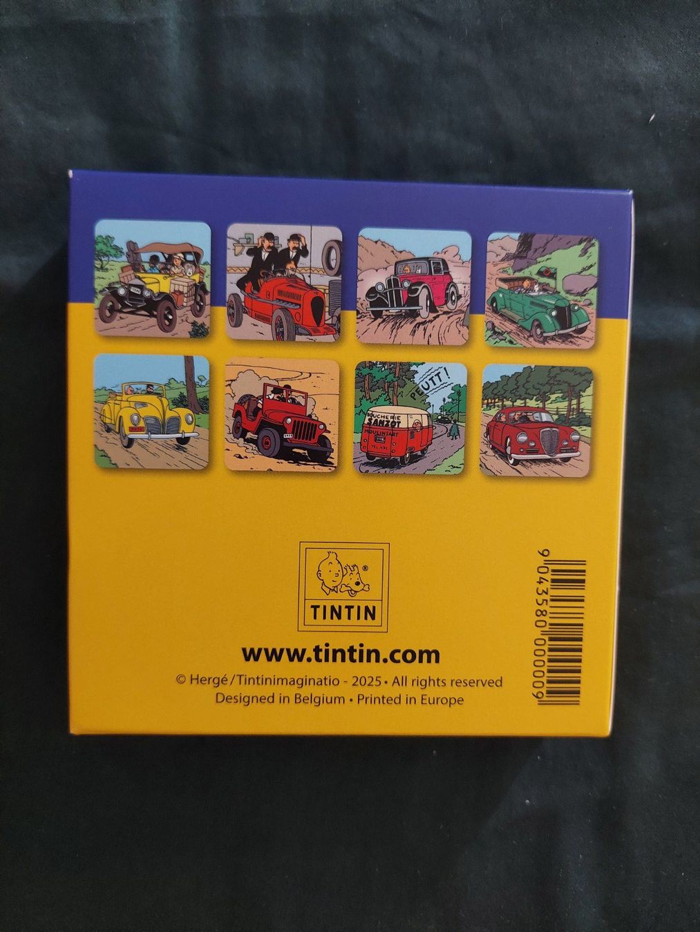 Fumetti: Tintin Set de 8 Sous-Verres EO 2025 – Nuovo e nell'imballaggio originale da Genève venduto da Blu_BD 1