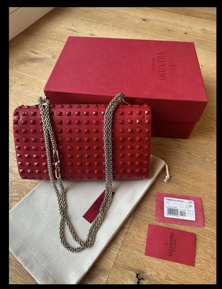 Valentino Borse da donna: Valentino sac à main !!! Red ! – Usato da Fribourg venduto da VSL-LUXE-BRAND 3