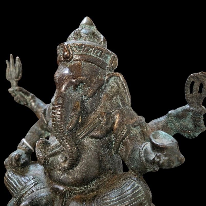 Sculture & Statue: Ganesh ancien en bronze – Usato da Vernier venduto da 19pigments 3