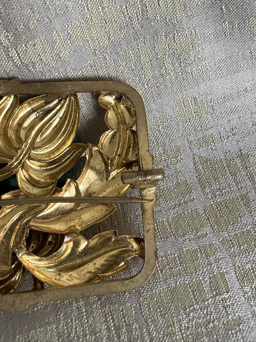 Spille & Fermagli: Vintage Brosche goldfarben mit Trauben – Usato da Zürich venduto da Elena_8 3
