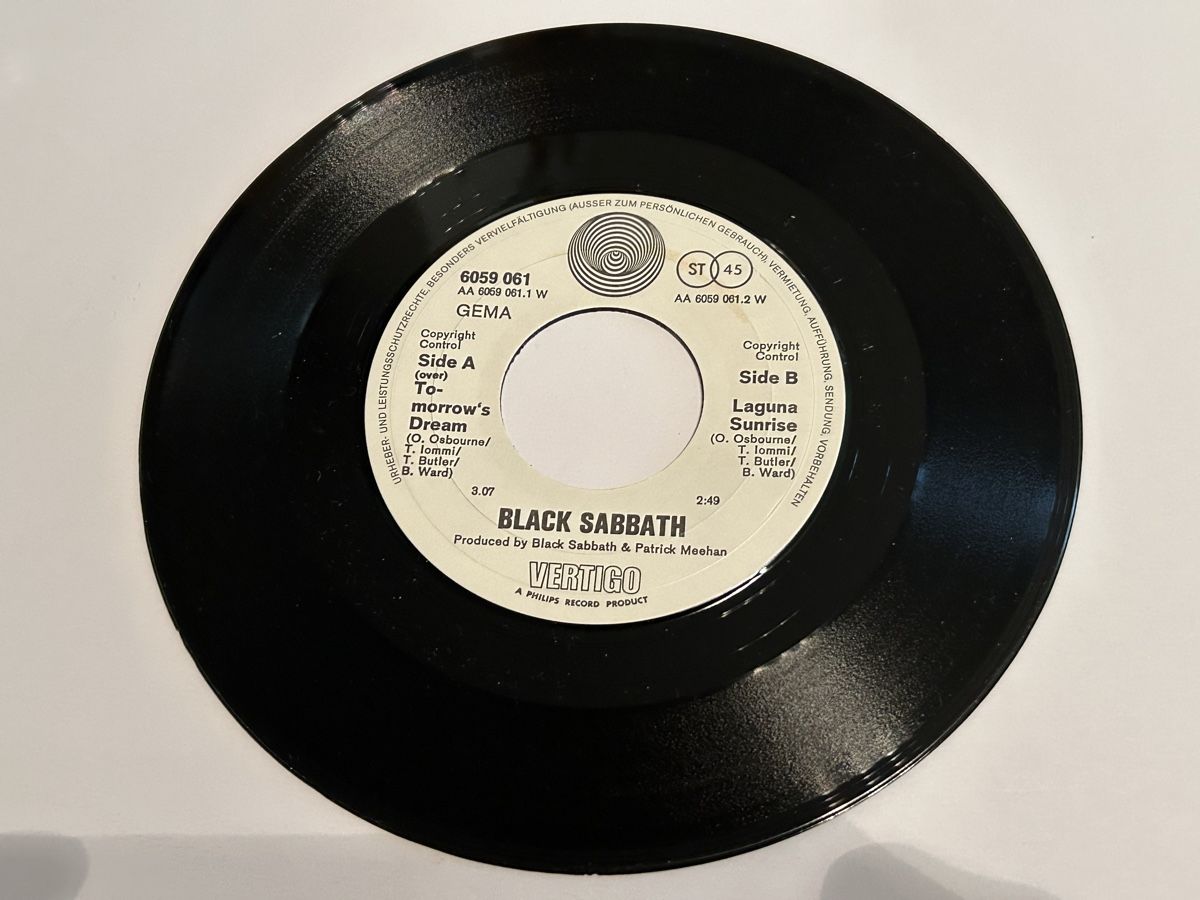 Dischi in vinile: Black Sabbath. 1972. Tomorrow‘s Dream – Usato da Faulensee venduto da Mizuno06 3