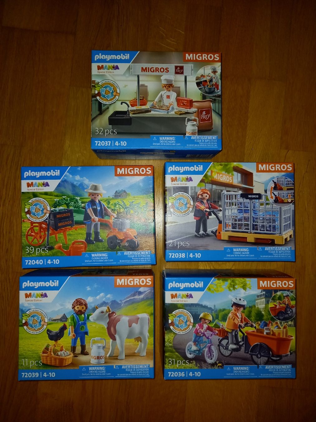 Playmobil Spielzeuge: Neue Migros PlayMobil Kollektion – Neu und originalverpackt aus Liebefeld von Plantschy