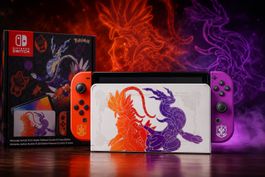 Nintendo Switch OLED Pokémon Karmesin & Purpur MEGAPACK