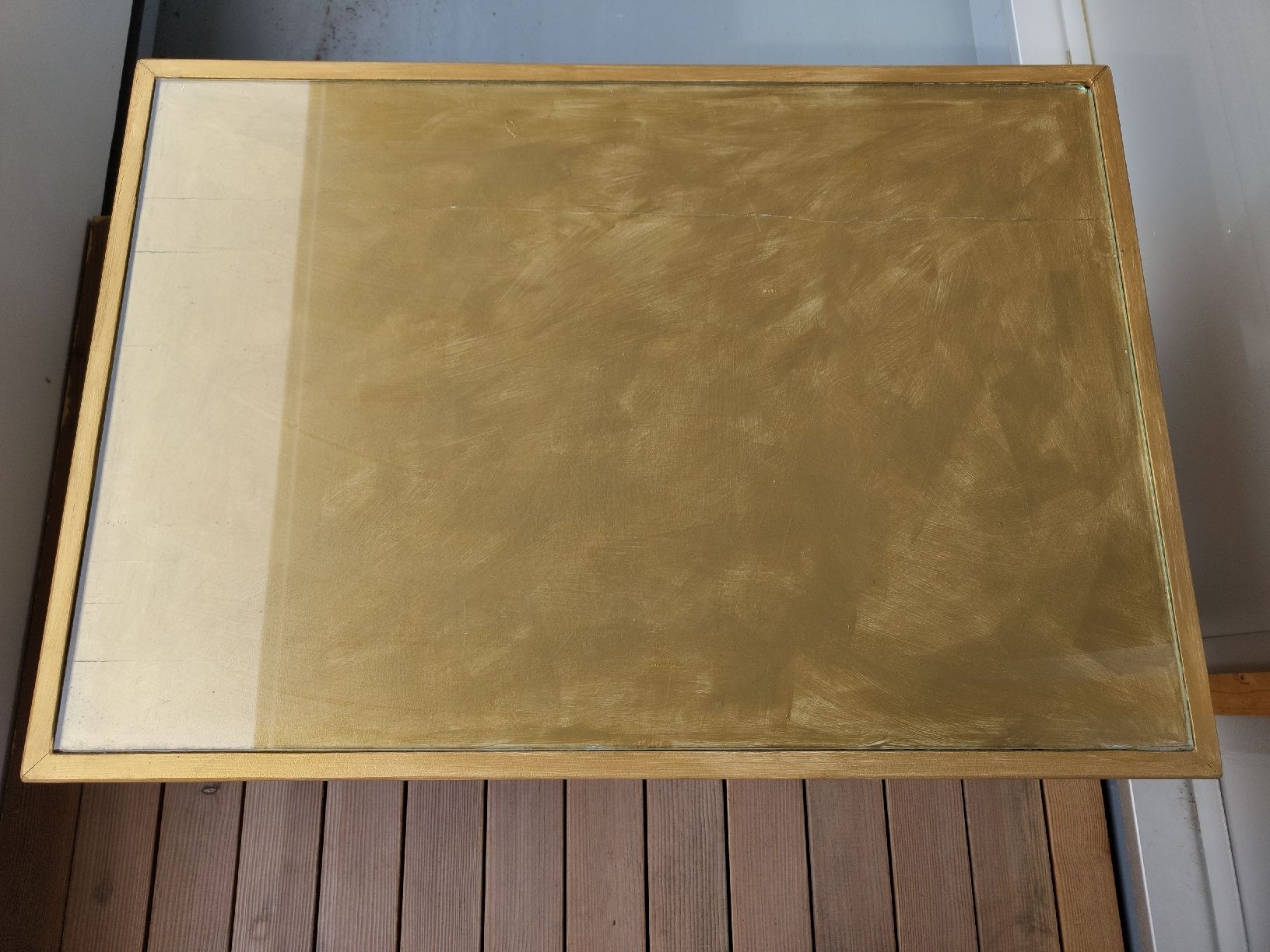 Tische: Massivholz Couchtisch mit Glasplatte – Gebraucht aus Oftringen von _asteRixx_ 3