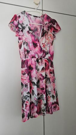Vestito fiorato tg.S poliestere Nuna Lie