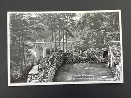 Postkarte Zug Ruine Wildenburg  (R855)