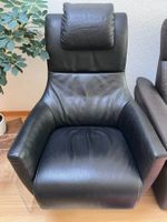 Echtleder Relaxsessel elektrisch, Aufstehhilfe, NP 6800.-