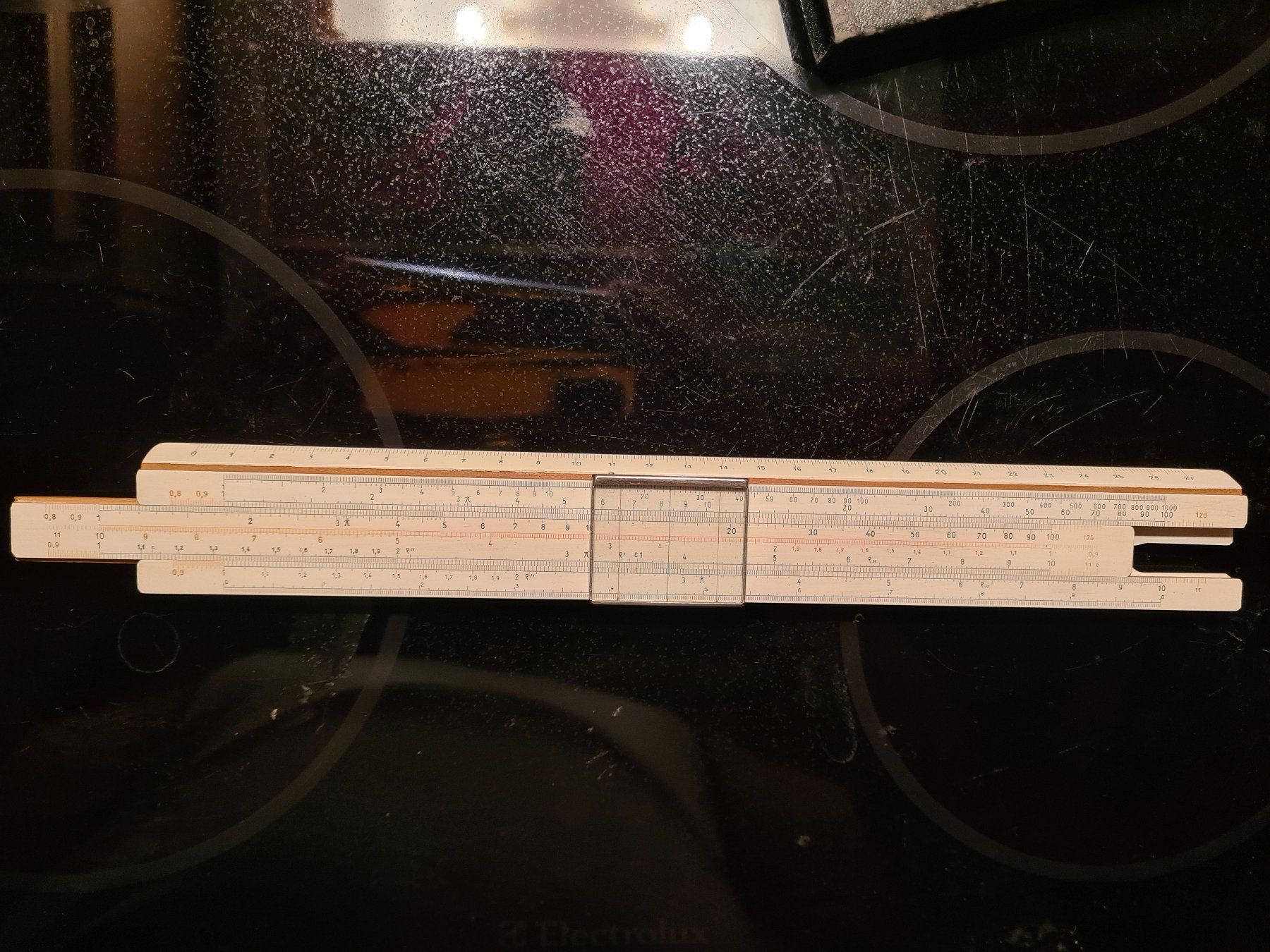 Misurare: Multi-Divi Analog-Taschenrechner Massstab antik – Usato da Miège venduto da engernhaus 4