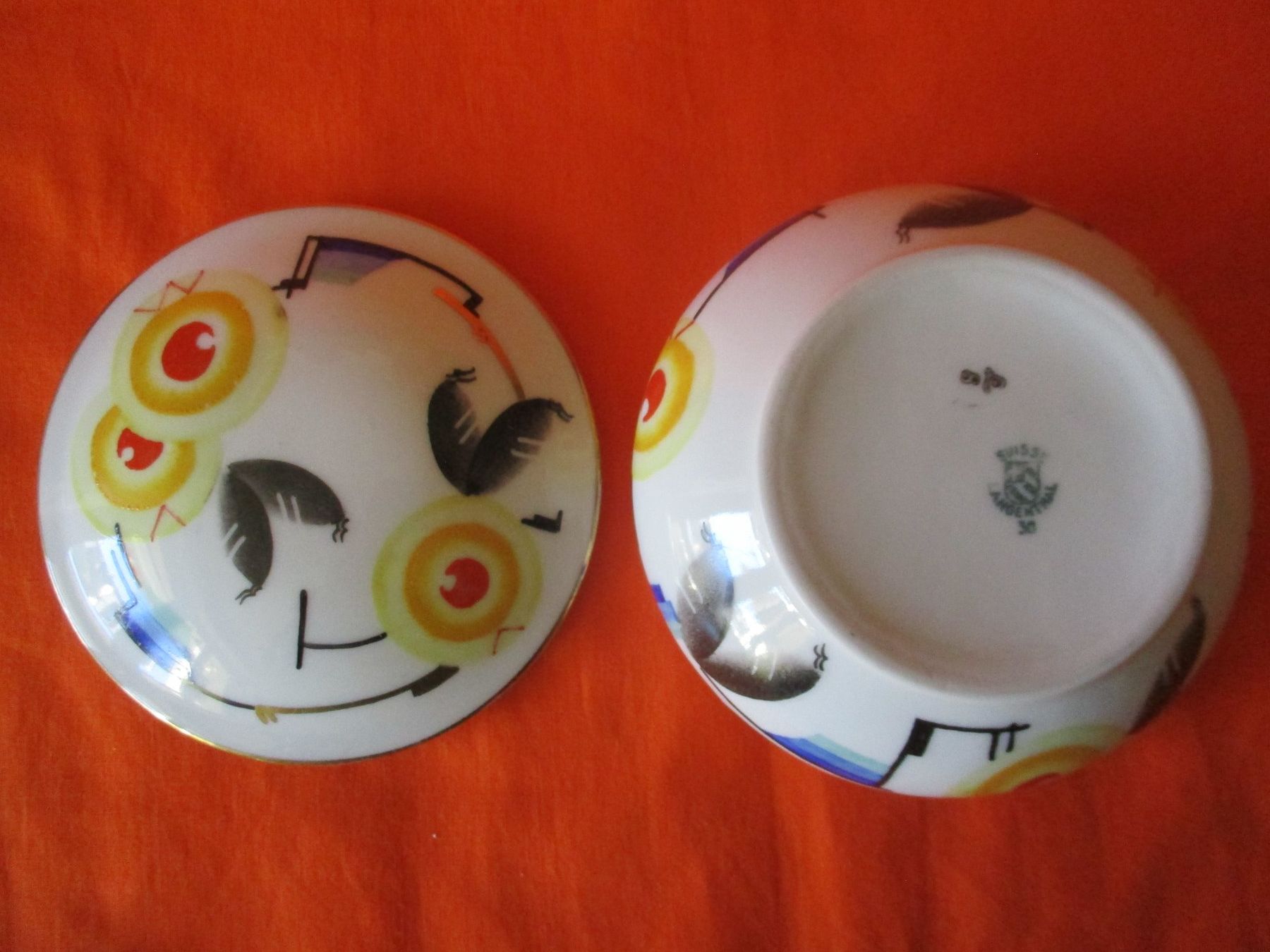 Zuccheriere: Deckeldose Langenthal Art Deco 1930 – Usato da Birsfelden venduto da alles-muss-raus 1