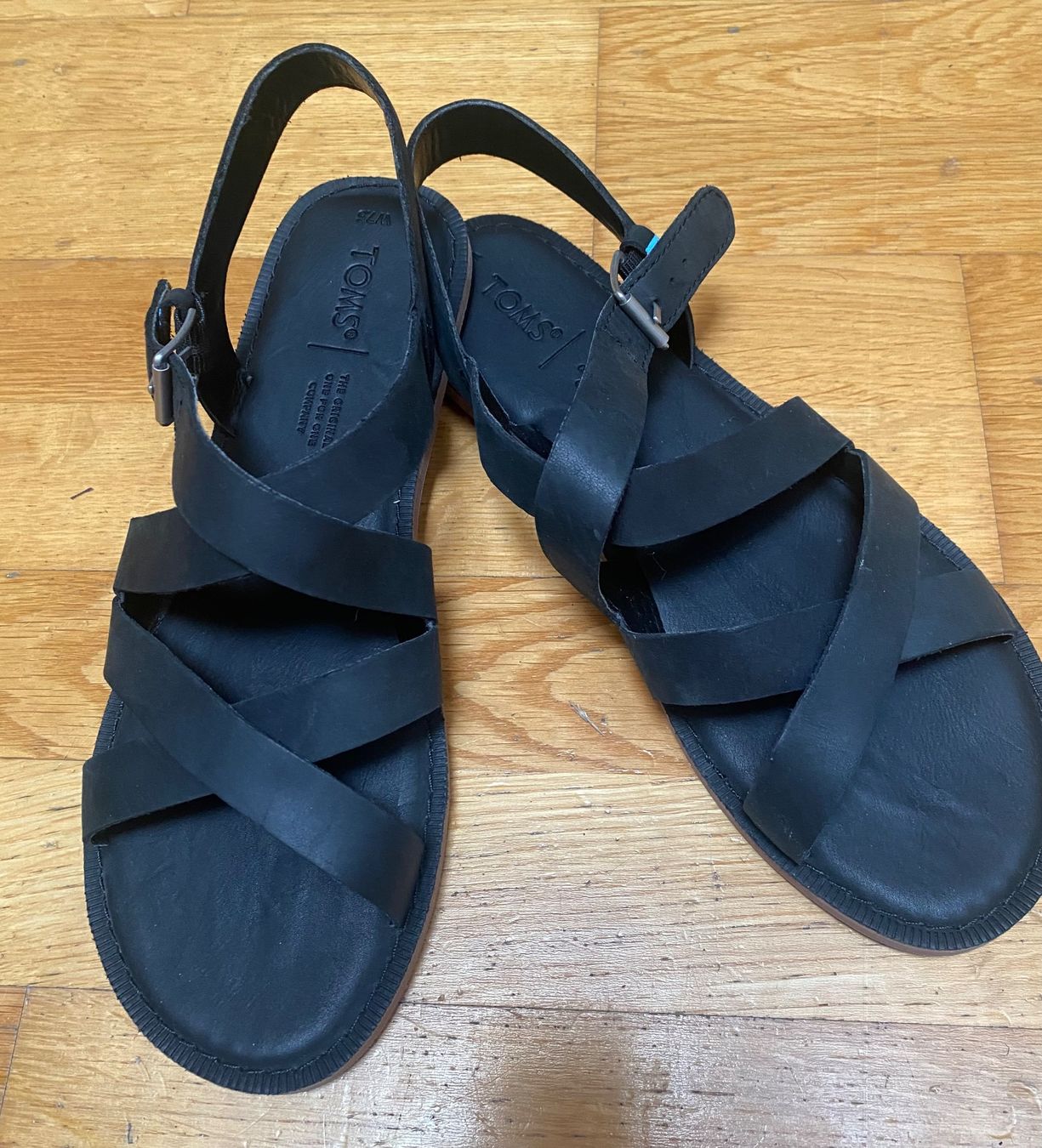 Toms Scarpe da donna: TOMS Sandalen schwarz, Grösse 38 – Usato da Luzern venduto da i-love-guacamole 1
