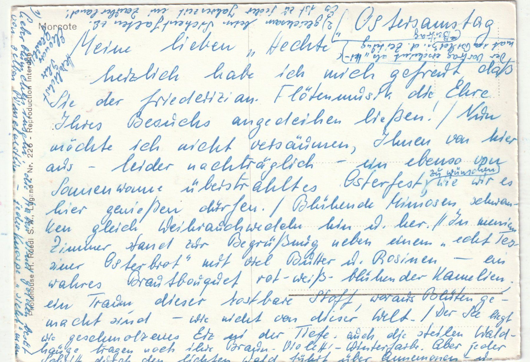 Ansichtskarten: Morcote3 – Gebraucht aus Lumbrein von made02 1