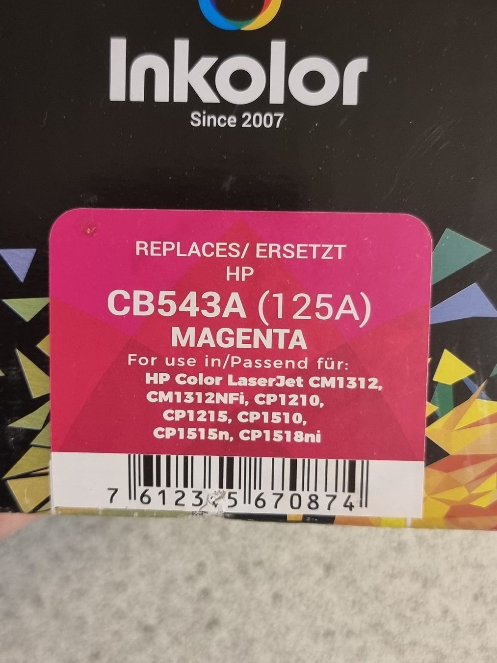 Hewlett Packard Cartucce per stampanti & toner: Toner 125A Magenta inkolor – Nuovo (secondo la descrizione) da Grandson venduto da Adrixx1422