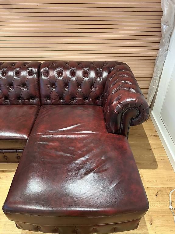 Divani: Chesterfield Brenton Büffelleder couch – Usato da Küssnacht am Rigi venduto da ced_s9vw 1