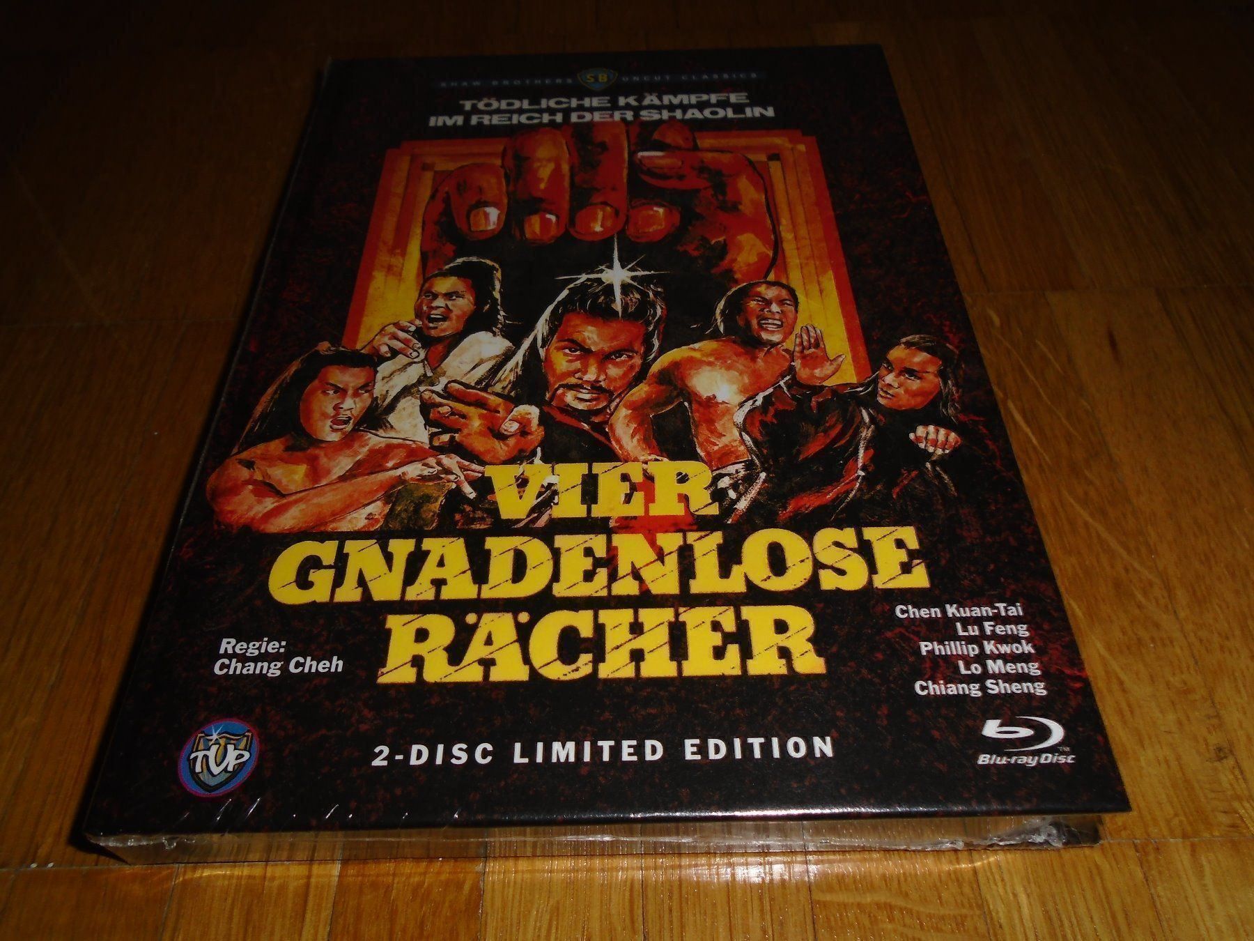 Alle DVDs: Vier gnadenlose Rächer - MEDIABOOK - UNCUT – Neu und originalverpackt aus Basel von havsok