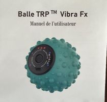 Massageball TRP Vibra FX - Entspannung pur, wie neu!