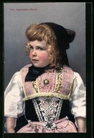 Niedliches Appenzeller Meiteli in Tracht