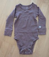 Lindex Baby Body, Grösse 80, altlila, neuwertig