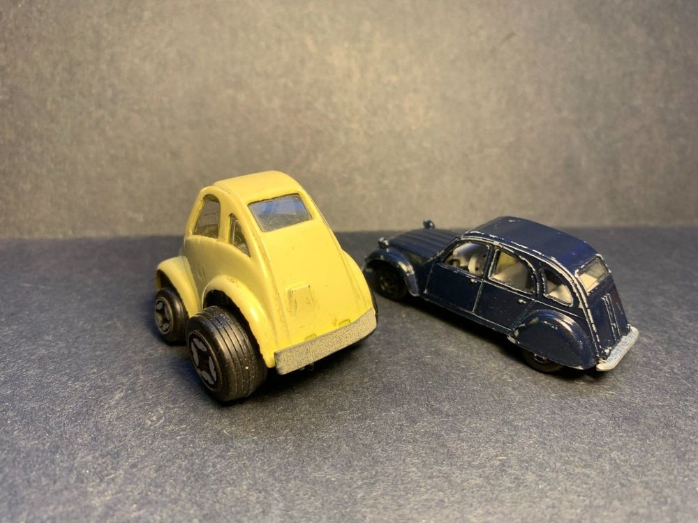 POLITOYS POLISTIL G4 Scala 1/25 | CITROEN LE CHERI BUG (CITROEN 2CV) YELLOW