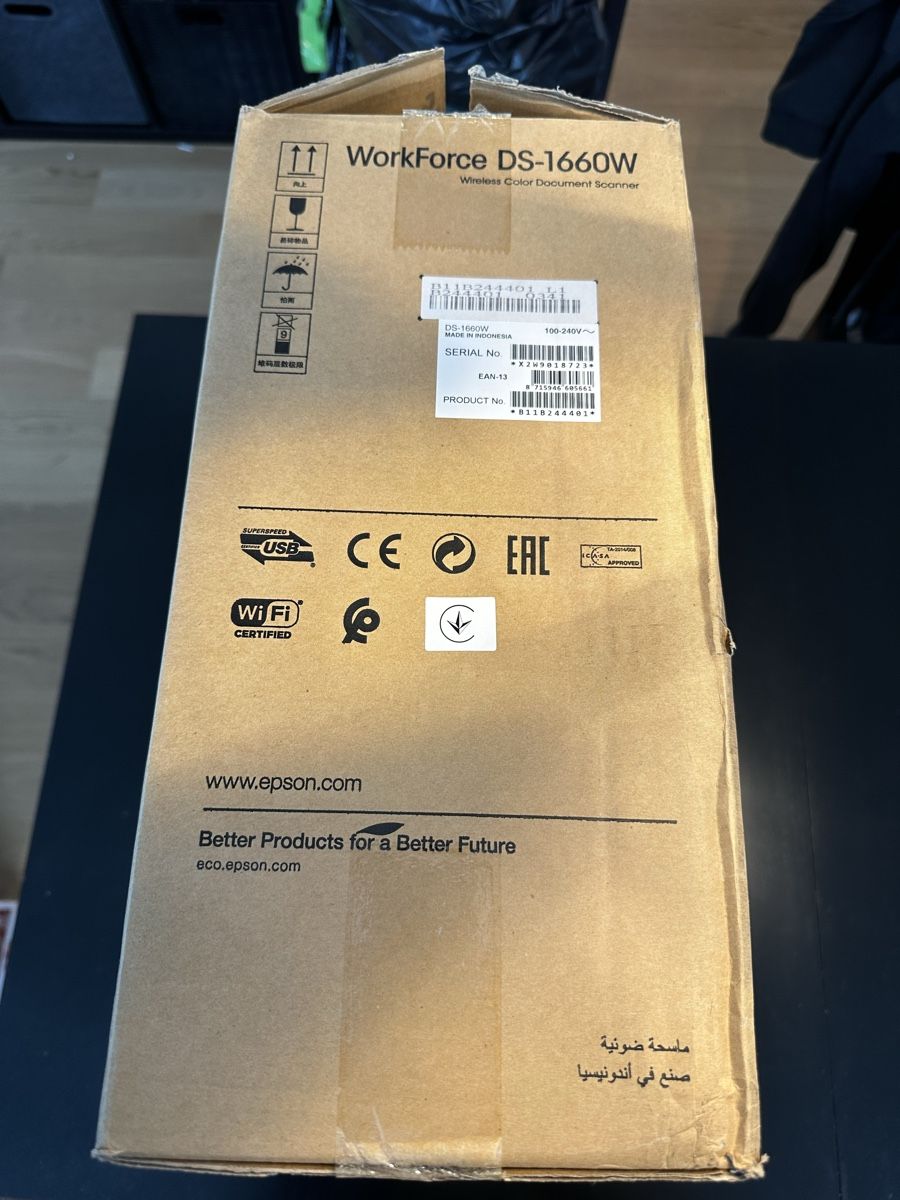 Epson Scanner: Epson WorkForce DS-1660W Dokumentenscanner gebraucht – Usato da Suhr venduto da eeela01 4