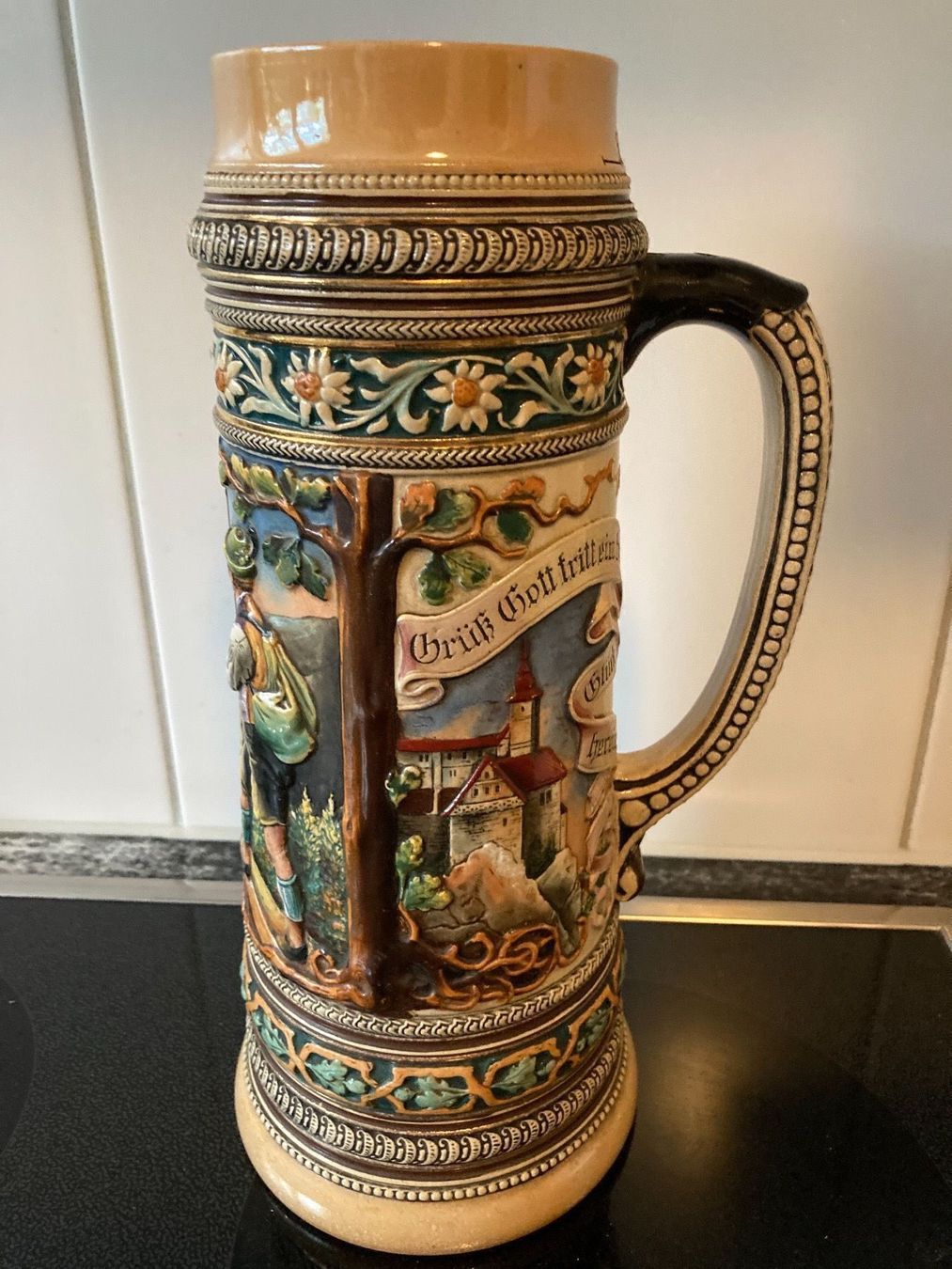 Gläser: Alter 2 Liter Bierkrug Keramik – Gebraucht aus Zürich von Chaeffeler 1