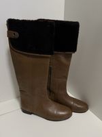 Braune Winterstiefel, Grösse 40, Echtleder, Top Zustand!