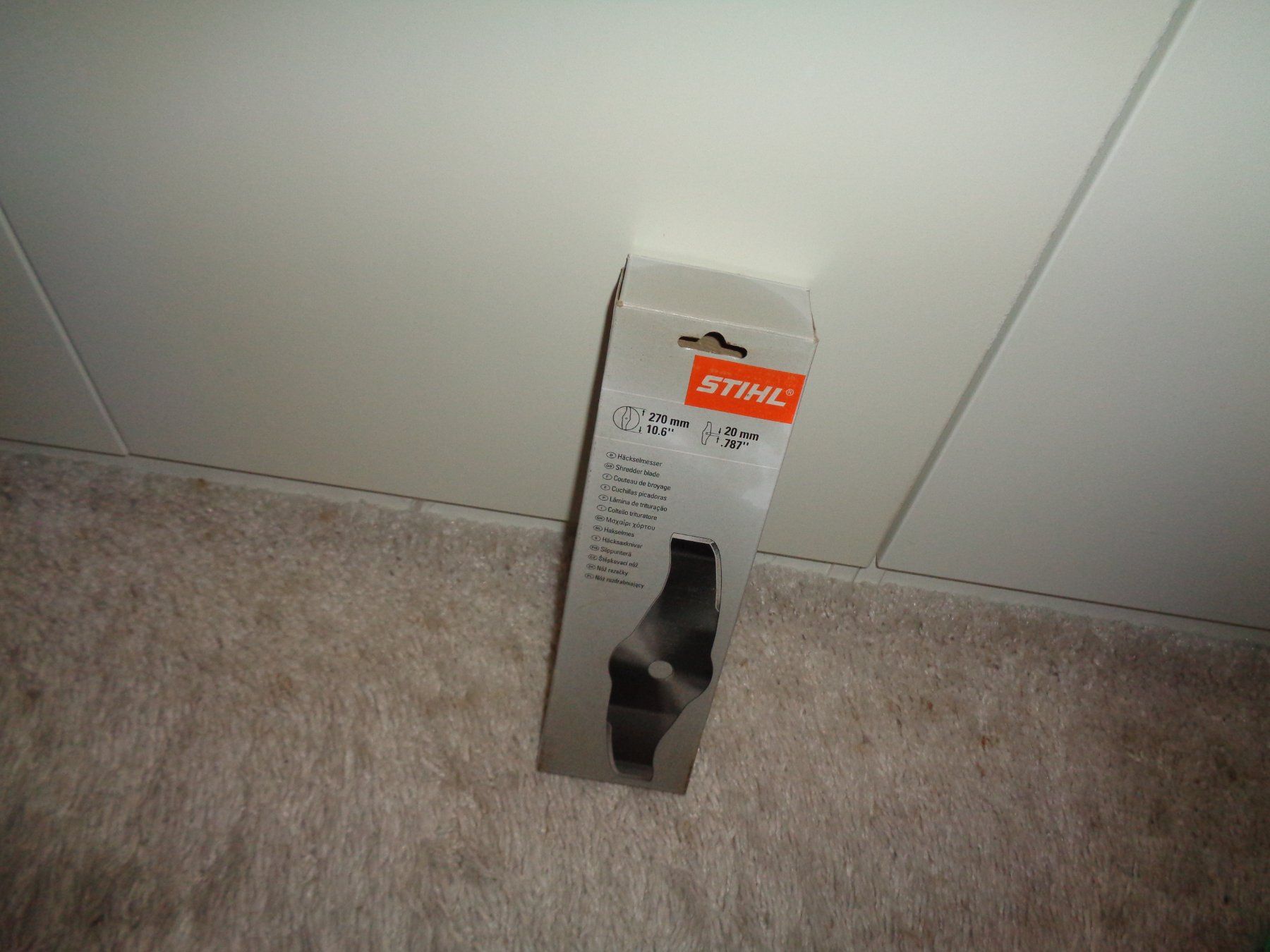 Stihl Tutti gli attrezzi: *** Häckselmesser von STIHL *** / Neu – Nuovo e nell'imballaggio originale da Othmarsingen venduto da Leuchtturmlady 1