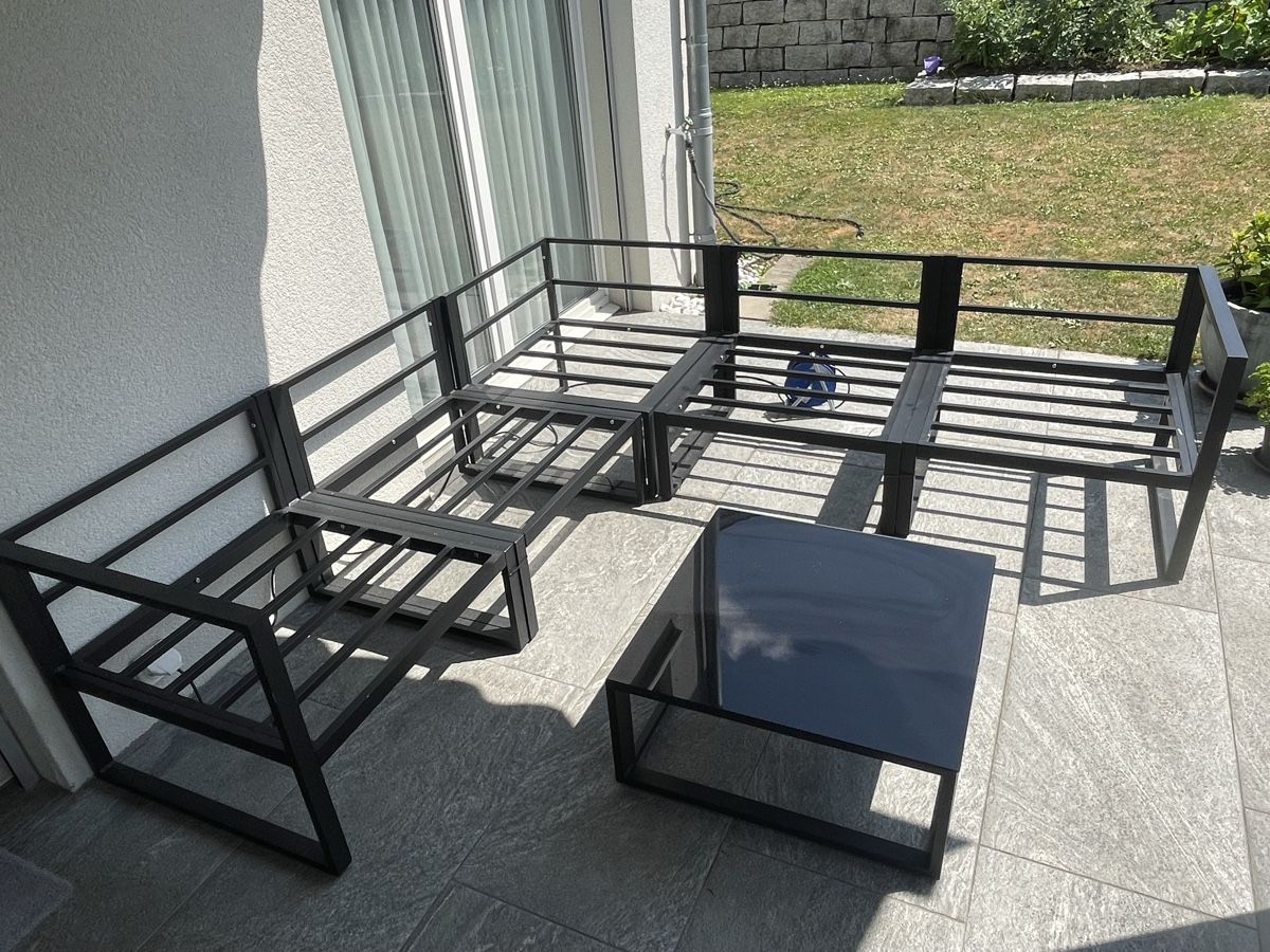 Divani: 1-jährige Gartenmöbel Lounge ALEXANDROS – Usato da Frauenfeld venduto da Kapinho 6