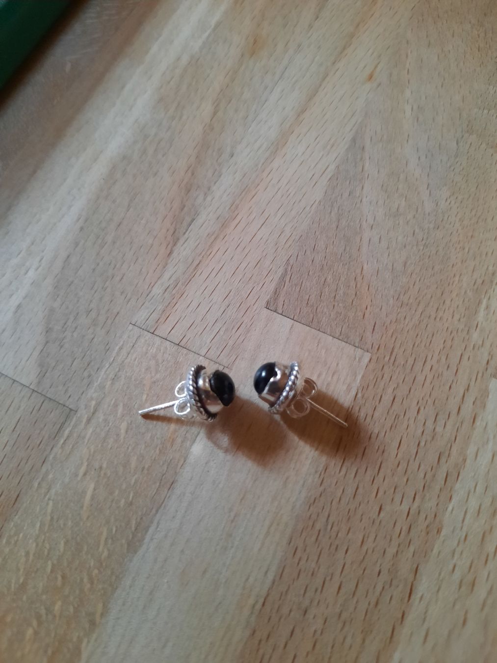 Onyx Orecchini pendenti & Orecchini a lobo: Ohrstecker Onyx – Nuovo e nell'imballaggio originale da Basadingen venduto da 7_zwerge 2