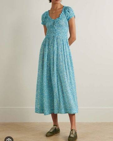 Doên Ashlynn Dress floral türkis