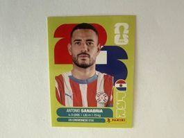 Panini Sticker FIFA WM 2123 Antonio Sanabria PAR20