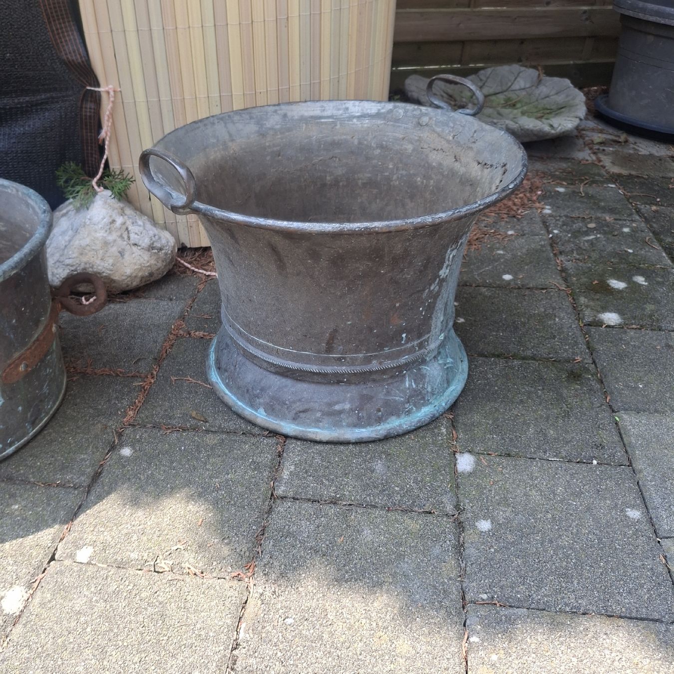 Autres décorations pour le jardin: Zuber mit Griffen alt – D'occasion à Tuttwil par Daisy75