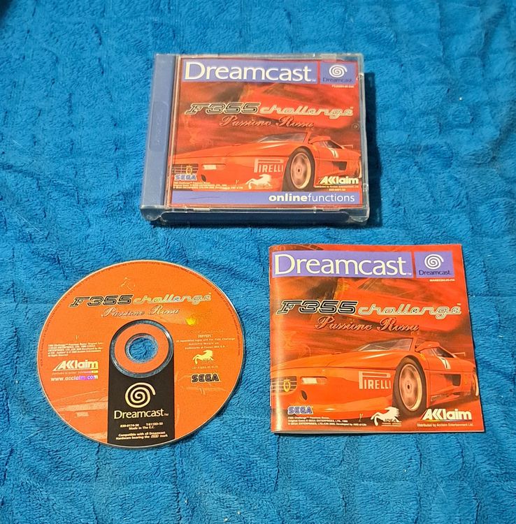F355 Challenge – Sega Dreamcast – PAL Complet – Très Bon état
