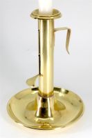 K0403 Antiker Biedermeier-Handleuchter Kerzenständer ~1845