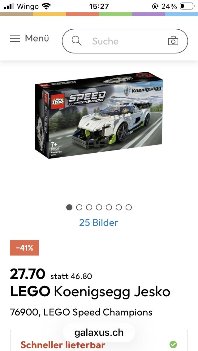 Lego Spielzeuge: Lego 76900 – Gebraucht aus Andelfingen von Elareb 1