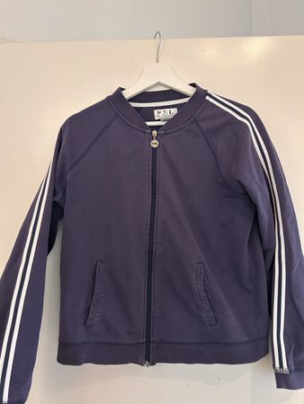 N.Y.L. Jacke Grösse M, Dunkelblau mit Streifen