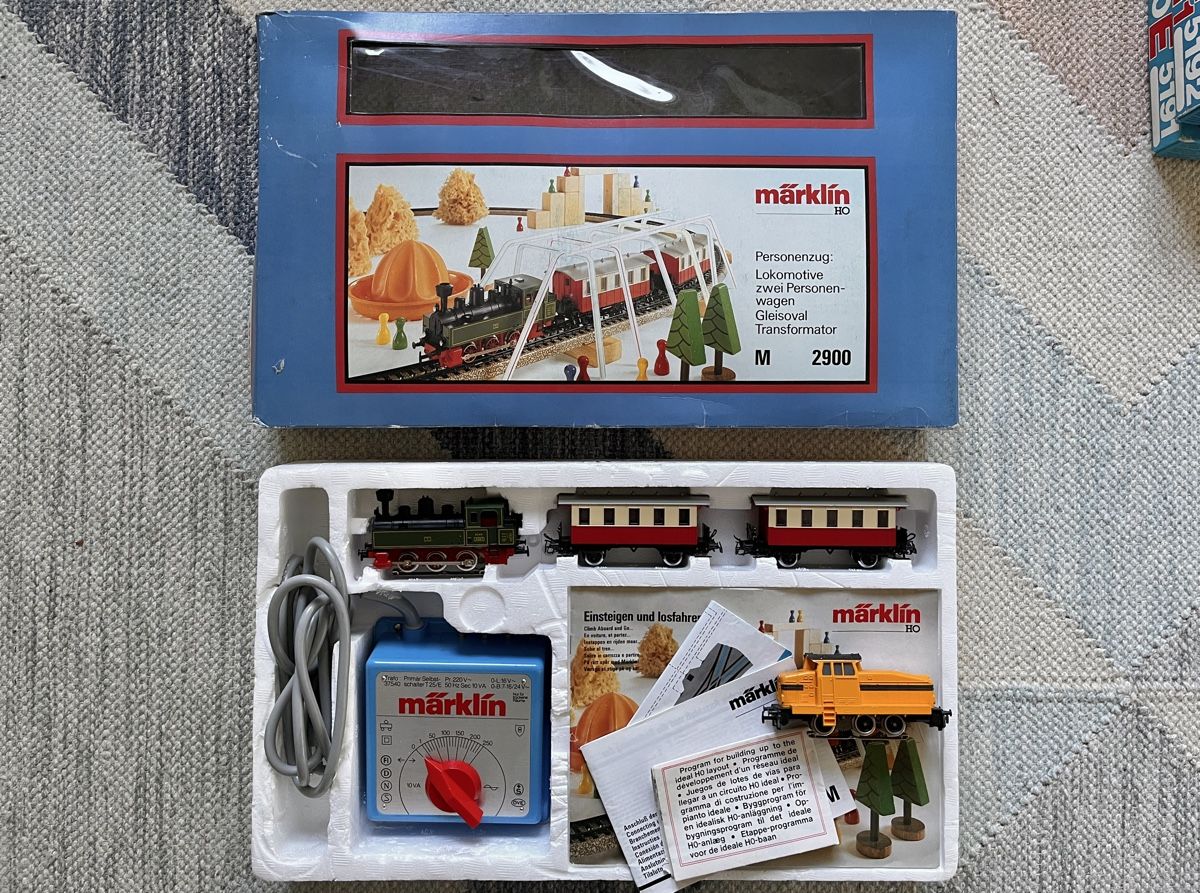 Märklin Modelleisenbahnen: Märklin HO 2900 + Set E + T1 OVP – Gebraucht aus Bigorio von catone82 1