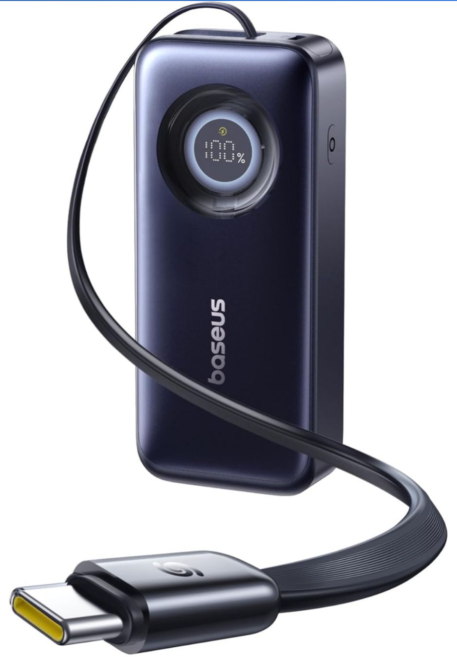 Baseus Batterie: Baseus EnerCore  20000mAh mit Einziehbarem  USB-C Kabel, 67W – Nuovo e nell'imballaggio originale da Winterthur venduto da Pcline1 1